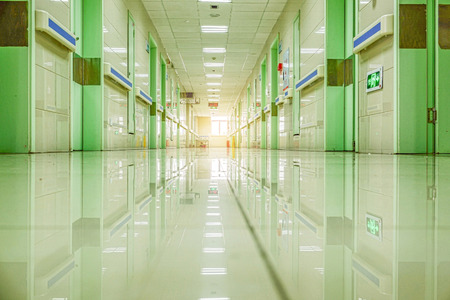 hospital aisleのeditorial素材