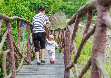 mother and daughterの写真素材