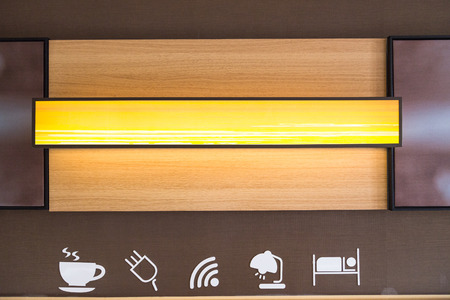 hotel  wall lampのeditorial素材