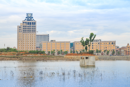 office buildings at JinJiaLin,MianYang,Chinaのeditorial素材