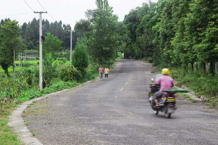 village roadのeditorial素材