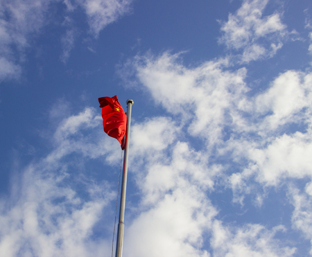 China National Flagの写真素材