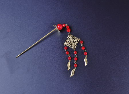 Chinese hairpinの写真素材