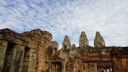 Pre Rup temple at Angkor, Cambodiaのeditorial素材
