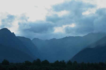 Amazing Valley located in New Zealandの写真素材