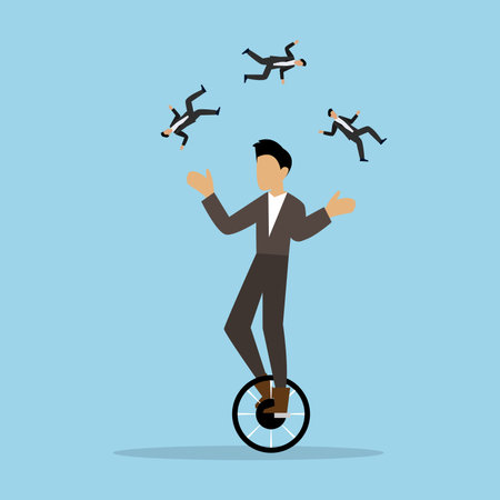 People management or HR, human resources, diversity or inclusive, career and recruitment 2d vector illustration concept for banner, website, landing page, flyer, etcのイラスト素材