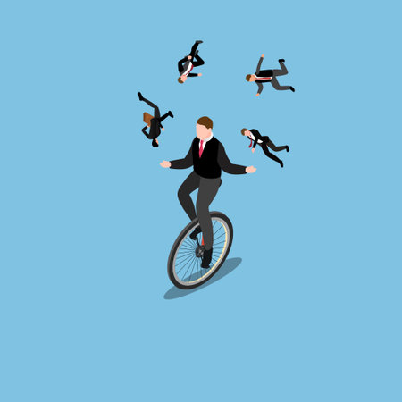 People management or HR, human resources, diversity or inclusive, career and recruitment isometric 3d vector illustration concept for banner, website, illustration, landing page, flyer, etc.のイラスト素材