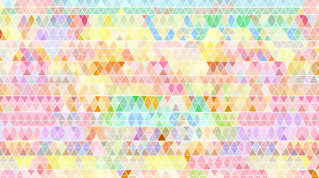Abstract background from many triangles, bright colors gradient. Modern colorful mosaic background, backingの素材