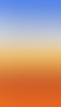 Beautiful gradient sky at sunset with vibrant colorsの写真素材