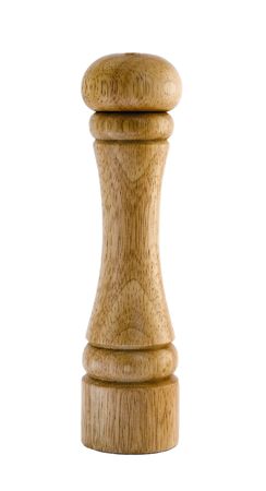 Wooden pepper-millの写真素材