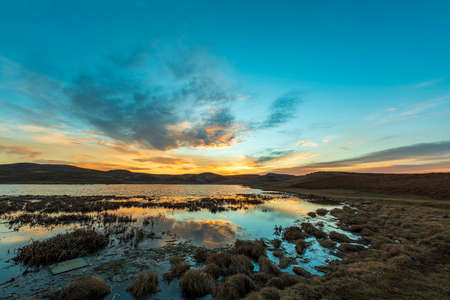 Scenery of Dashanbao Nature Reserve, Yunnan, Chinaの写真素材