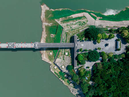 Scenery map of Baidi City in Fengjie, Chongqing