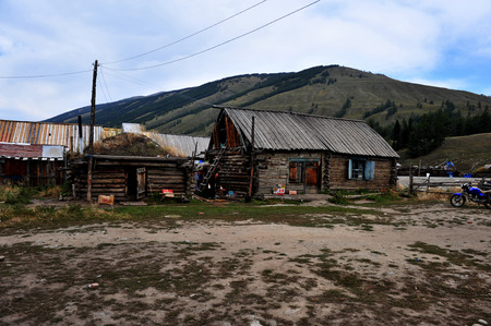 China xinjiang landscapeのeditorial素材