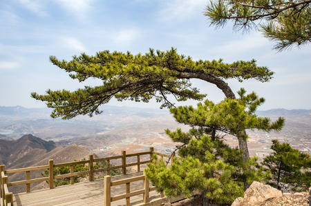 China qix JingZhongShan sceneryの写真素材