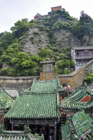 China hubei wudang mountainのeditorial素材