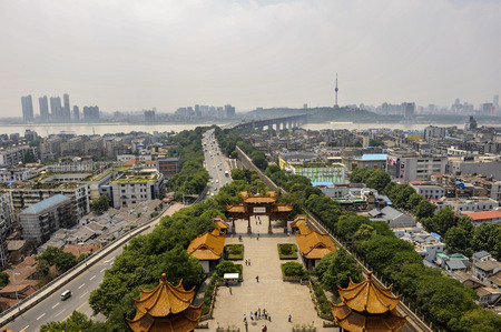 China's hubei wuhan scenery