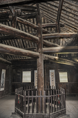 China hubei wudang mountain ancient buildingのeditorial素材