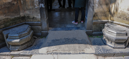 In 2011,  ancient village buildings
 of xizgu village in yixian county, anhui province.のeditorial素材