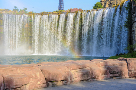 waterfallの写真素材