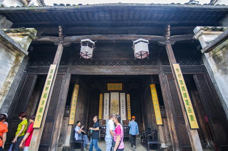 ancient huizhou buildingのeditorial素材