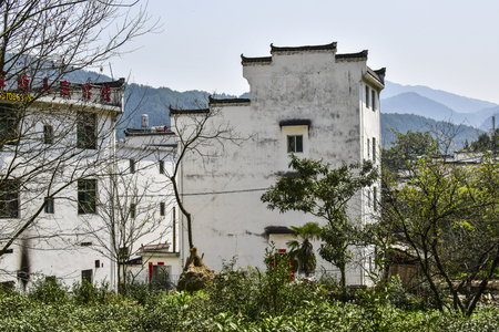 Wuyuan Characteristic Residence in Jiangxi Province, Chinaのeditorial素材