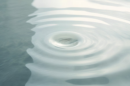 abstract background of water ripples and ripples on the surfaceの素材