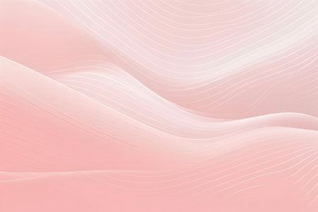 Abstract pink background with wavy lines. Vector illustration for your designの素材