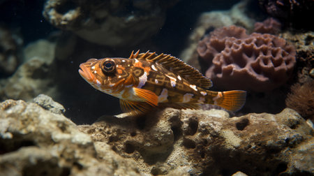 Coral Grouper (Cichlidactylus sp.)の素材