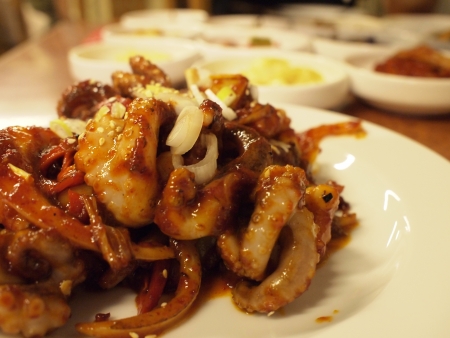 Appetizer Octopusの写真素材