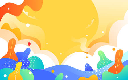 Winter character running sport illustration winter weight loss fitness sprint posterのイラスト素材