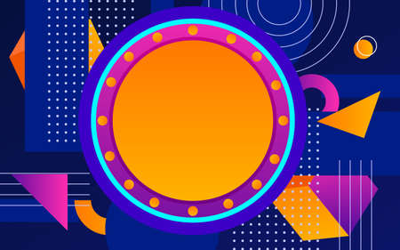 Fluid gradient, abstract color gradient background, vector illustration
