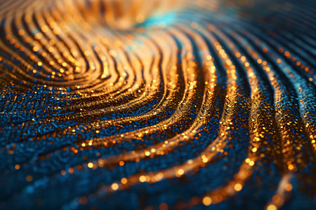 abstract background with bokeh defocused lights and shadow.の素材