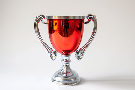 A cup of mulled wine on a white background, close-upの素材