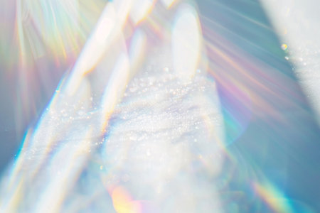 abstract background with blurred bokeh defocused lights and shadowの素材