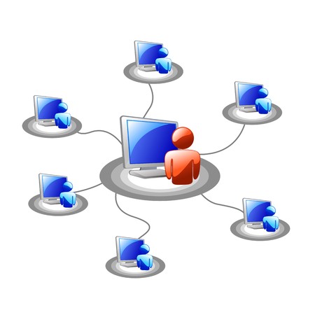 internet のイラスト素材