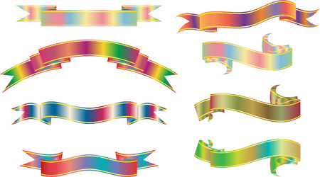 banner set のイラスト素材