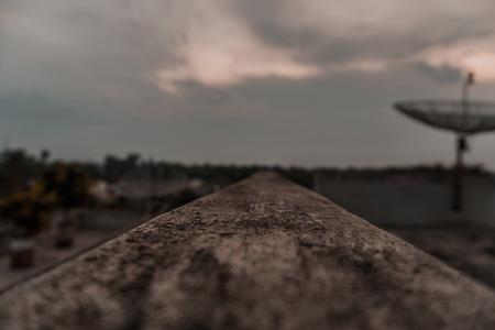 Sky and landの写真素材