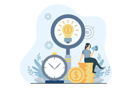 Finance Flat Designのイラスト素材