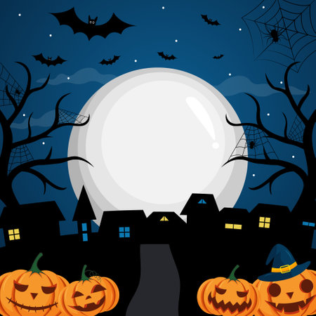 Pumpkin Hunt Illustrationのイラスト素材