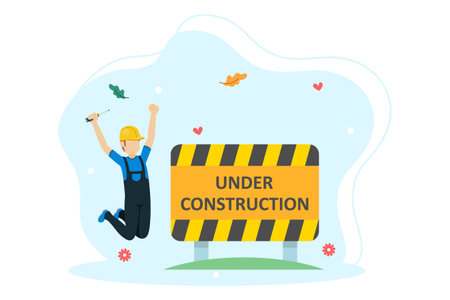 Labour Day Flat Designのイラスト素材