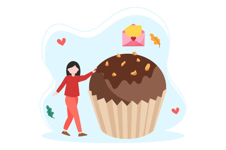 World Chocolate Day Flat Design