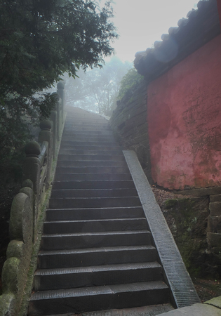 The Wudang Mountains,Hubei China. Many Taoist monasteries to be found there,It’s world heritate...