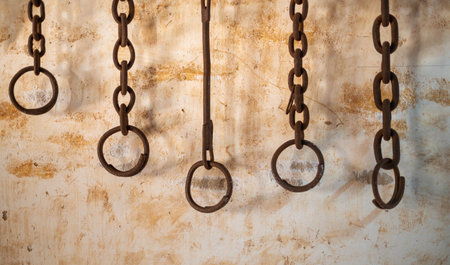 The ancient Basement prison at the north of Thailand. At the present is became to the Museum of Khum...