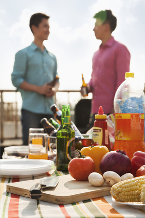 Rooftop Barbecueの写真素材