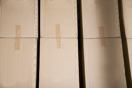 Cardboard boxes