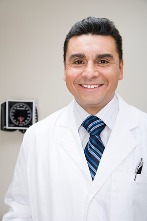 Portrait of a doctorの写真素材