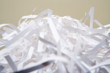 Shredded paperの写真素材
