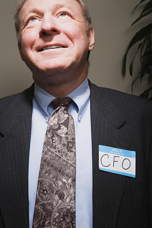 Mature businessman achieving successの写真素材