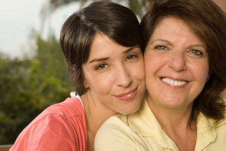 Mother and daughterの写真素材