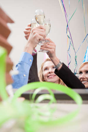 Office people celebratingの写真素材